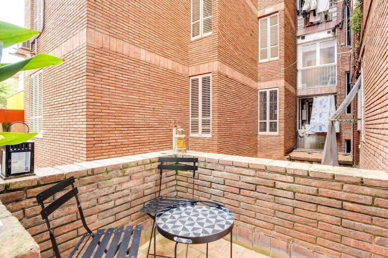 Colorful With Cozy Terrace In Gracia Apartment Barcelona